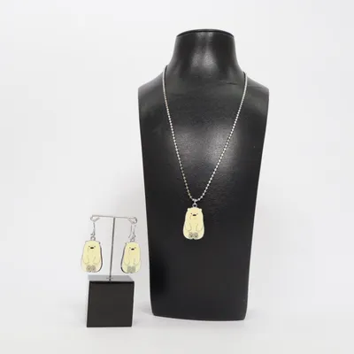 Parure de bijoux (Argent, Jaune) de Fashion Jewelry Métal inconnu