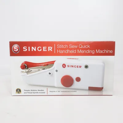 Machine à coudre (Blanc, Rouge) de Singer