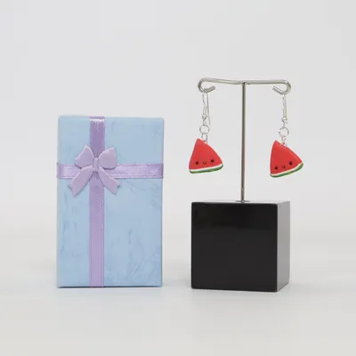 Oorbellen (Wassermelone) Onbekend materiaal