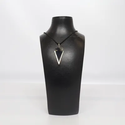 Necklace (Black, Gold) Unknown metal