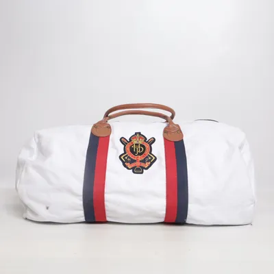 Weekendtas (Wit, Blauw, Rood) van Hamptons Polo