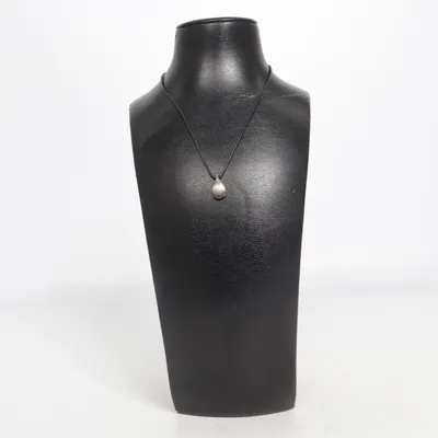 Necklace (Black, Silver) from Efva Attling Unknown metal