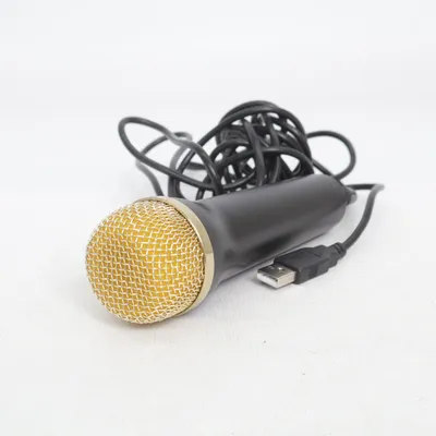 Karaokemaskin (Svart, Guldfärgad)