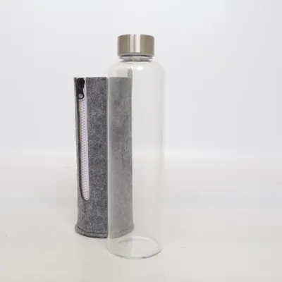Vattenflaska (Grå, Silverfärgad, Transparent) från Cilio
