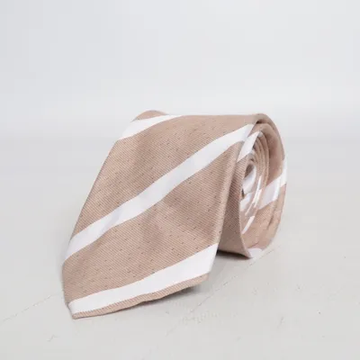 Slips (Beige, Hvid) fra These Glory Days Linned, Genanvendt polyester, Silke