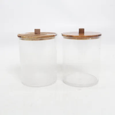 Bocal en verre (Marron, Transparent)