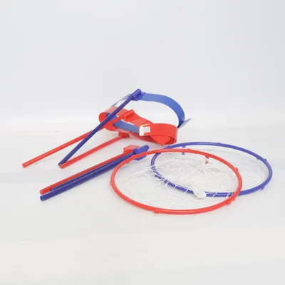 Basketkorg (Blå, Röd, Vit)