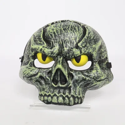 Maskeradmask (Grön, Flerfärgad)