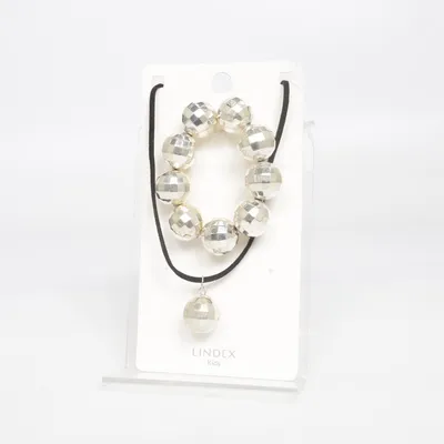 Parure de bijoux (Argent, Noir) de Lindex Kids Métal inconnu
