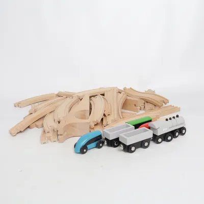 Train track (Brown, Multicolored)