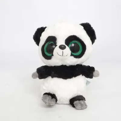 Peluche (Panda) de Yoohoo & Friends Polyester, Polyuréthane