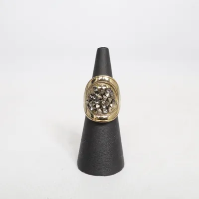 Ring (Goud, Grijs) van Dyrberg/Kern Onbekend materiaal
