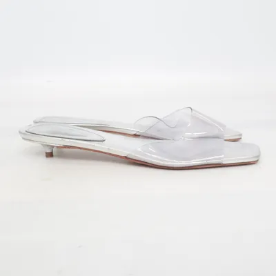 Mules (Transparent, Argent) de Schutz