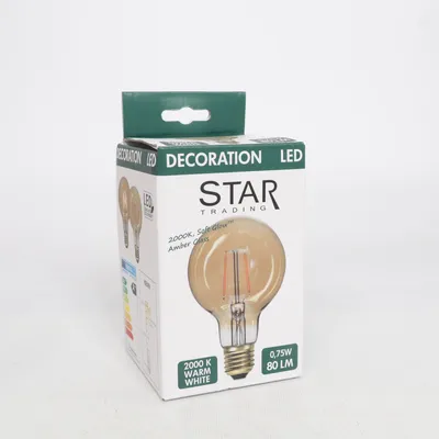 Glödlampa (Transparent, Brun) från Star Trading