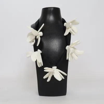 Necklace (Black, White) from Marni at H&M Unknown metal