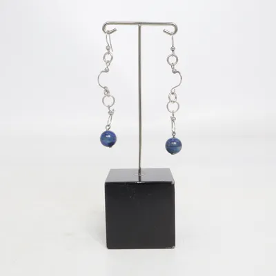 Boucles d'oreilles (Bleu, Argent) de Magnani Métal inconnu