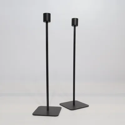 Ljusstake (Svart) från Granit