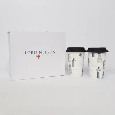 Koffiebeker (Wit) van Lord Nelson