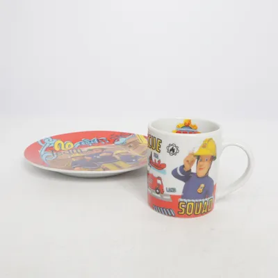 Serveringssæt (Fireman Sam) fra Pos