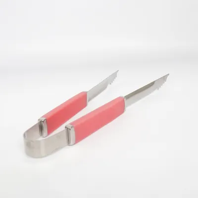 Ustensiles de barbecue (Argent, Rouge)
