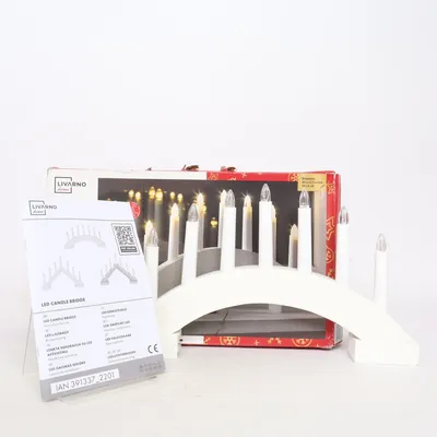 Elektrisk adventsljusstake (Batteriebetrieben) från Livarno Home