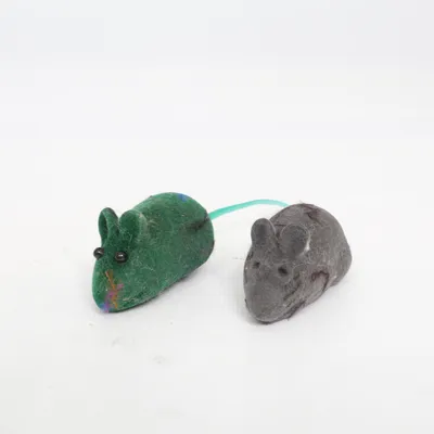 Kattenspeelgoed (Groen, Grijs)