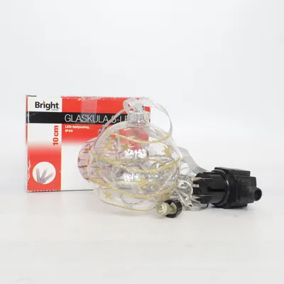 Christmas ornament (GLASKULA 8-LED) from Bright