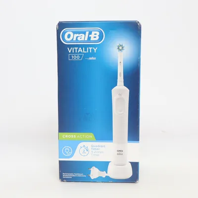Eltandborste (Vit) från Oral-B