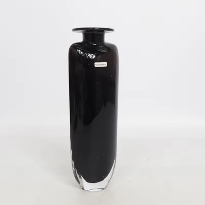 Vase (Black) from Kosta Boda