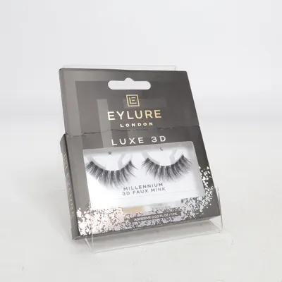 False lashes (Millennium 3D Faux Mink) from Eylure