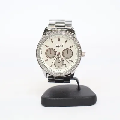 Armbandsur (Silverfärgad, Vit) från Regal