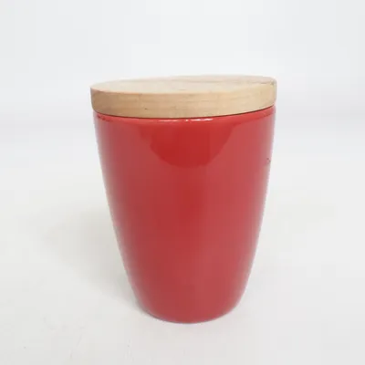 Butter pot (Red) from Höganäs Keramik