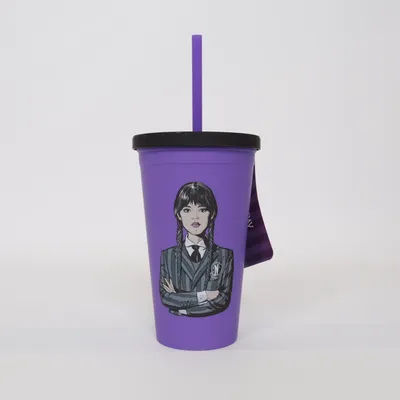 Koffiebeker (Lila, Meerkleurig) van Wednesday