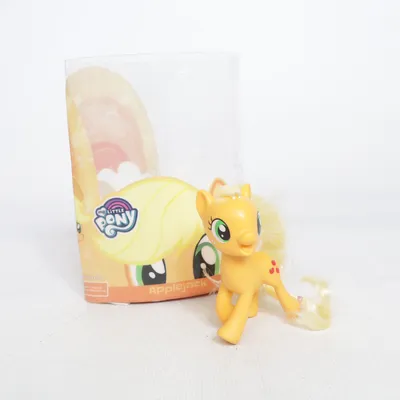 Toy figurine (Applejack) from Hasbro
