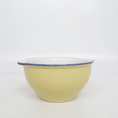 Serveringsskål (Vit, Blå) från Duka