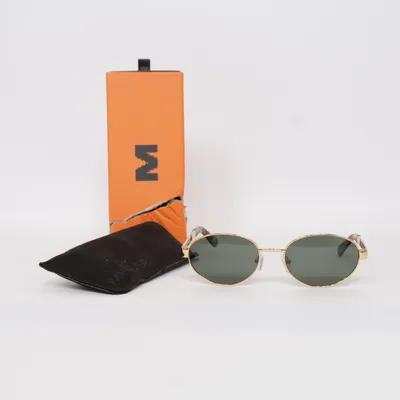 Sunglasses (Gold, Brown) from Meller