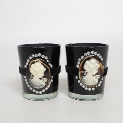 Bougeoir (RETRO VINTAGE DESIGN SAMMET GOTH ROMANTIK)