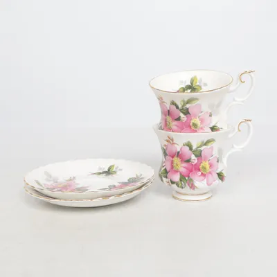 Beker (Prairie Rose) van Royal Albert