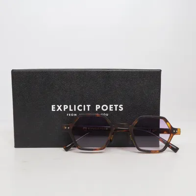 Lunettes (Marron) de Explicit Poets