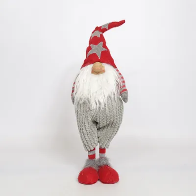 Décoration de Noël (Rouge, Gris, Blanc)