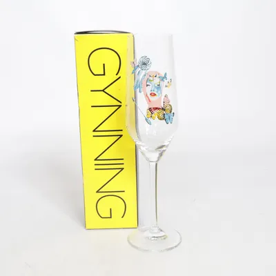 Champagne glas (Transparent, Flerfarvet) fra Carolina Gynning Design