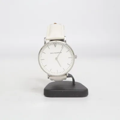 Montre (Blanc, Argent) de Paul Valentine