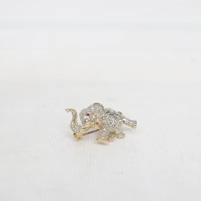 Broche (Sølv, Guld) Ukendt metal
