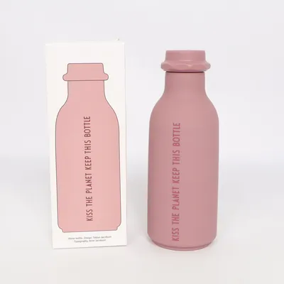 Waterfles (Roze) van Design Letters