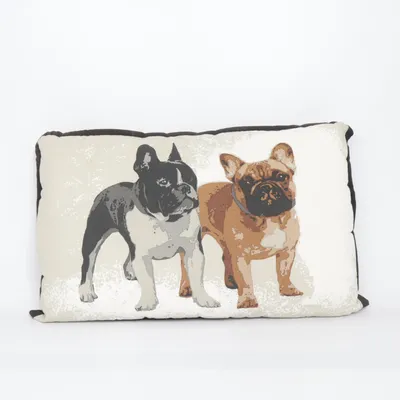 Cushion (Beige, Black, Brown) from Hemtex Cotton