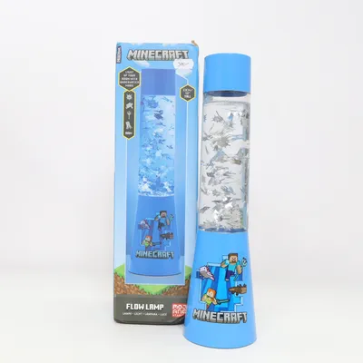 Lavalamp (Blauw, Meerkleurig) van Minecraft