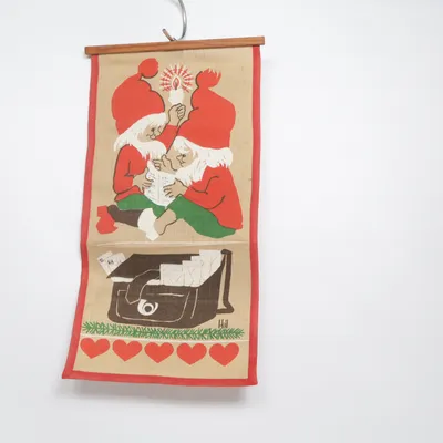 Väggdekoration (Röd, Brun, Grön)