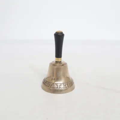 Handglocke (Gold, Schwarz)