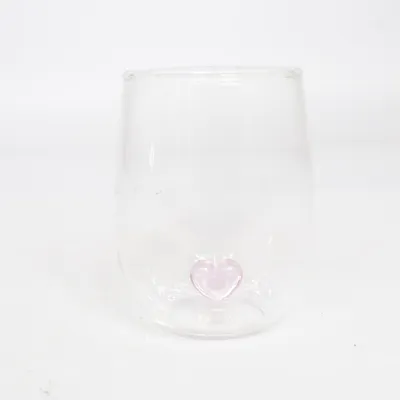 Vas (Transparent, Rosa)