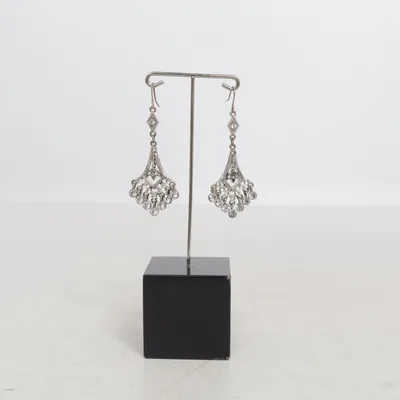 Boucles d'oreilles (Argent) Métal inconnu